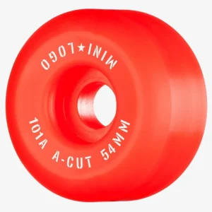 Ruedas Skate MINI LOGO A-CUT 54MM - 101A - Rojo (4 Ruedas)