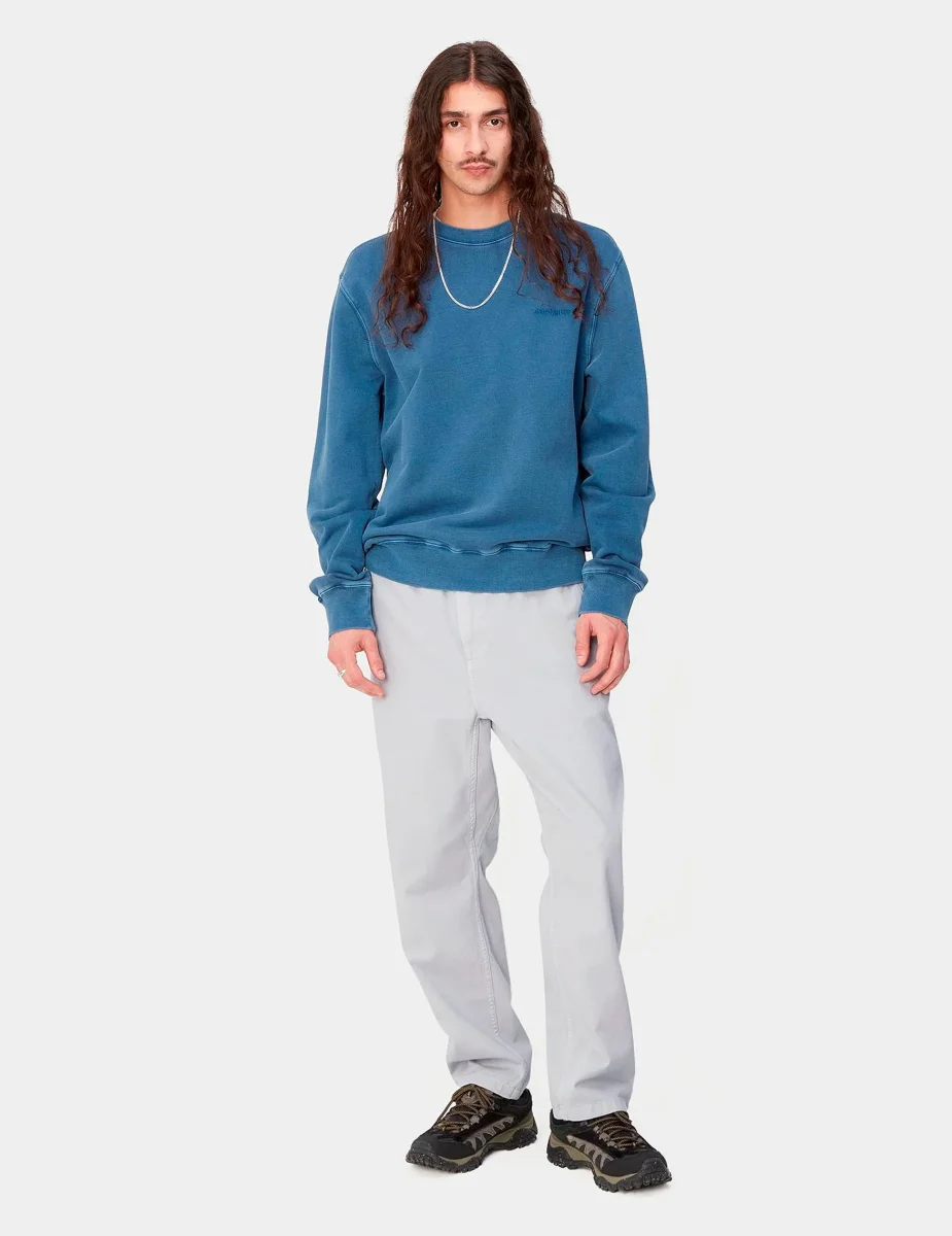 Pantalón CARHARTT WIP FLINT - Sonic Silver - Imagen 5