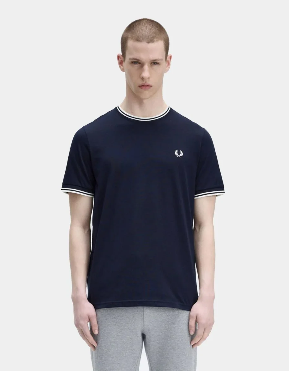 Camiseta FRED PERRY M1588 - Navy - Imagen 2