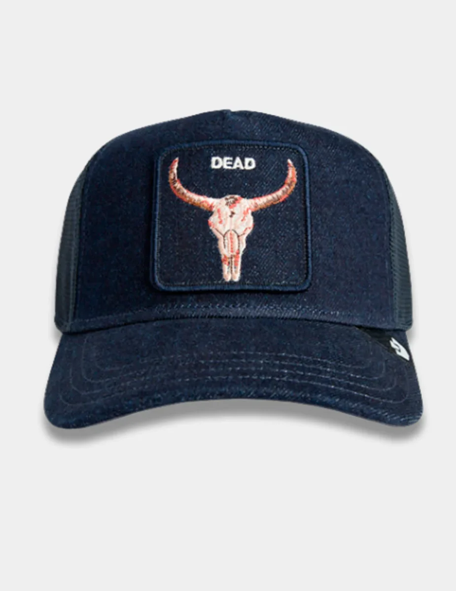 Gorra GOORIN BROS DENIM DEAD - Dark Denim - Imagen 3