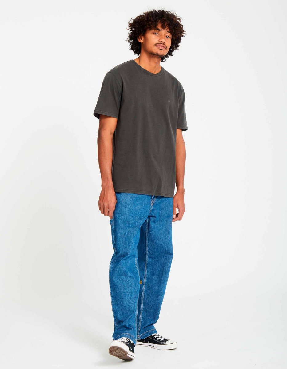 Camiseta VOLCOM SOLID STONE EMB - Black - Imagen 5