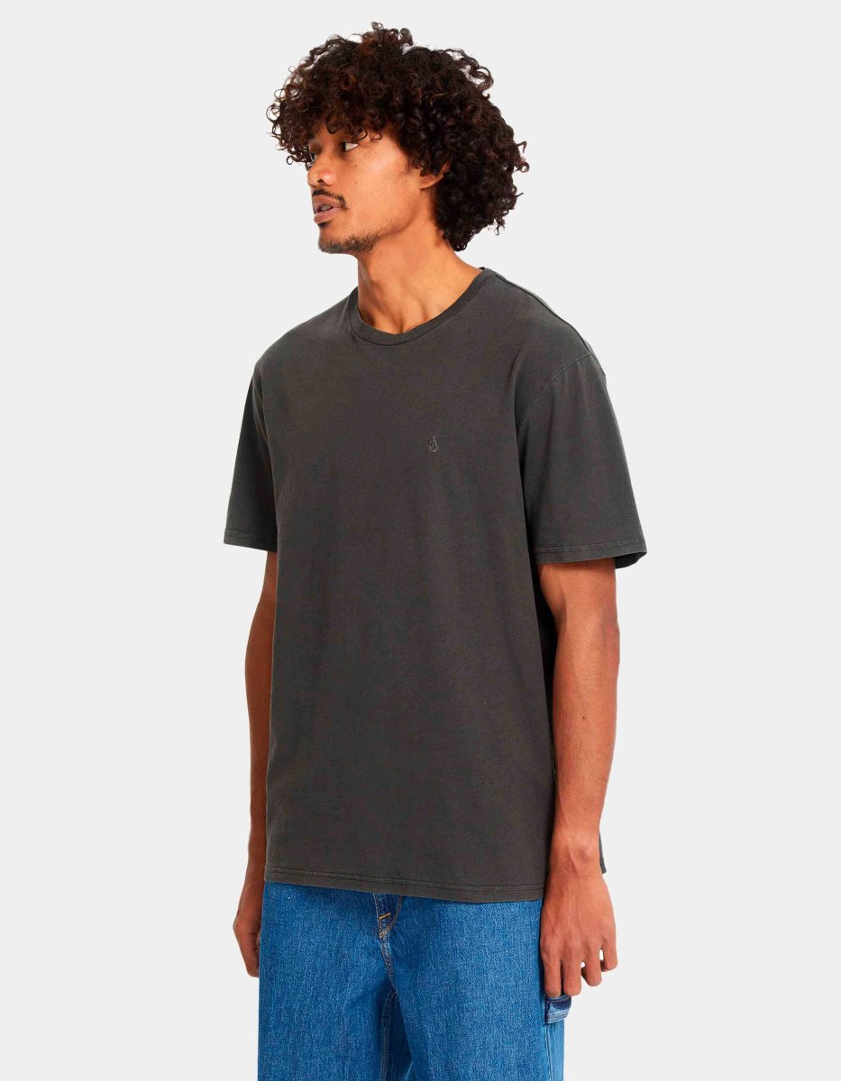 Camiseta VOLCOM SOLID STONE EMB - Black - Imagen 6
