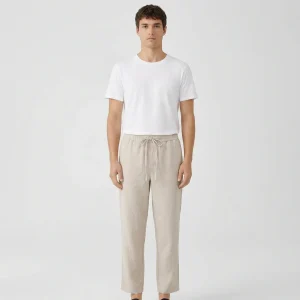Ernesto | Hombre Pantalón Recto Cordón Cintura Elástica